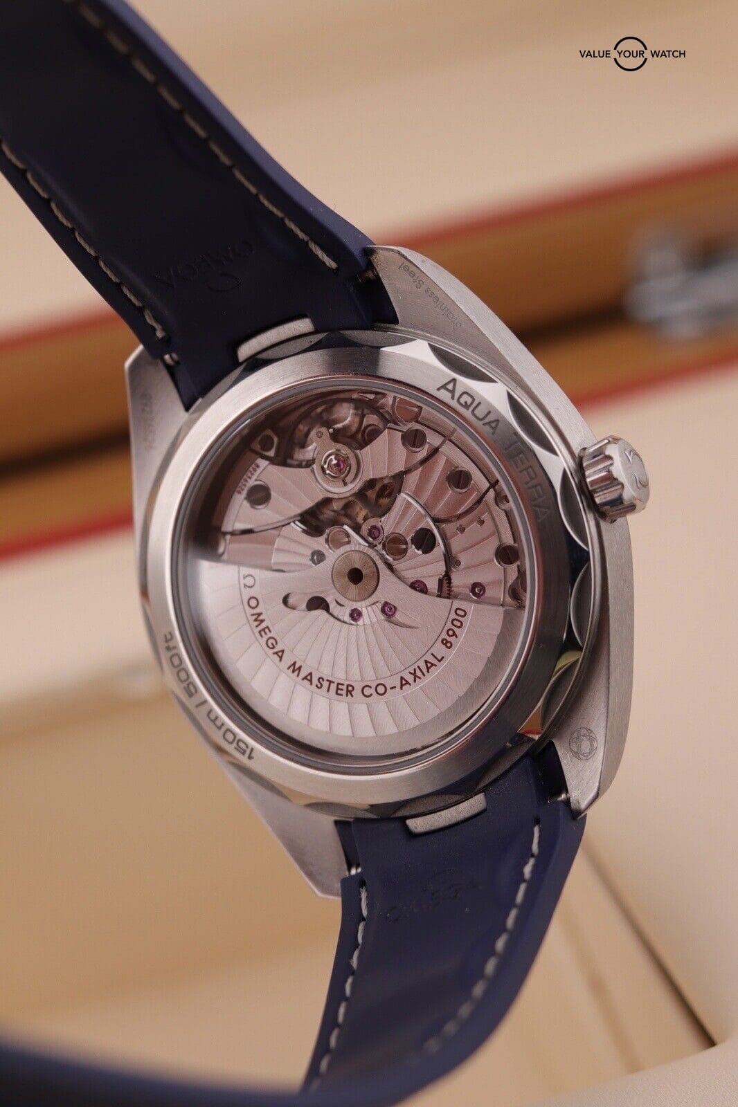 Omega Seamaster Aqua Terra Grey Blue Automatic Watch 220.12.41.21.06.001 B+P - Image 6