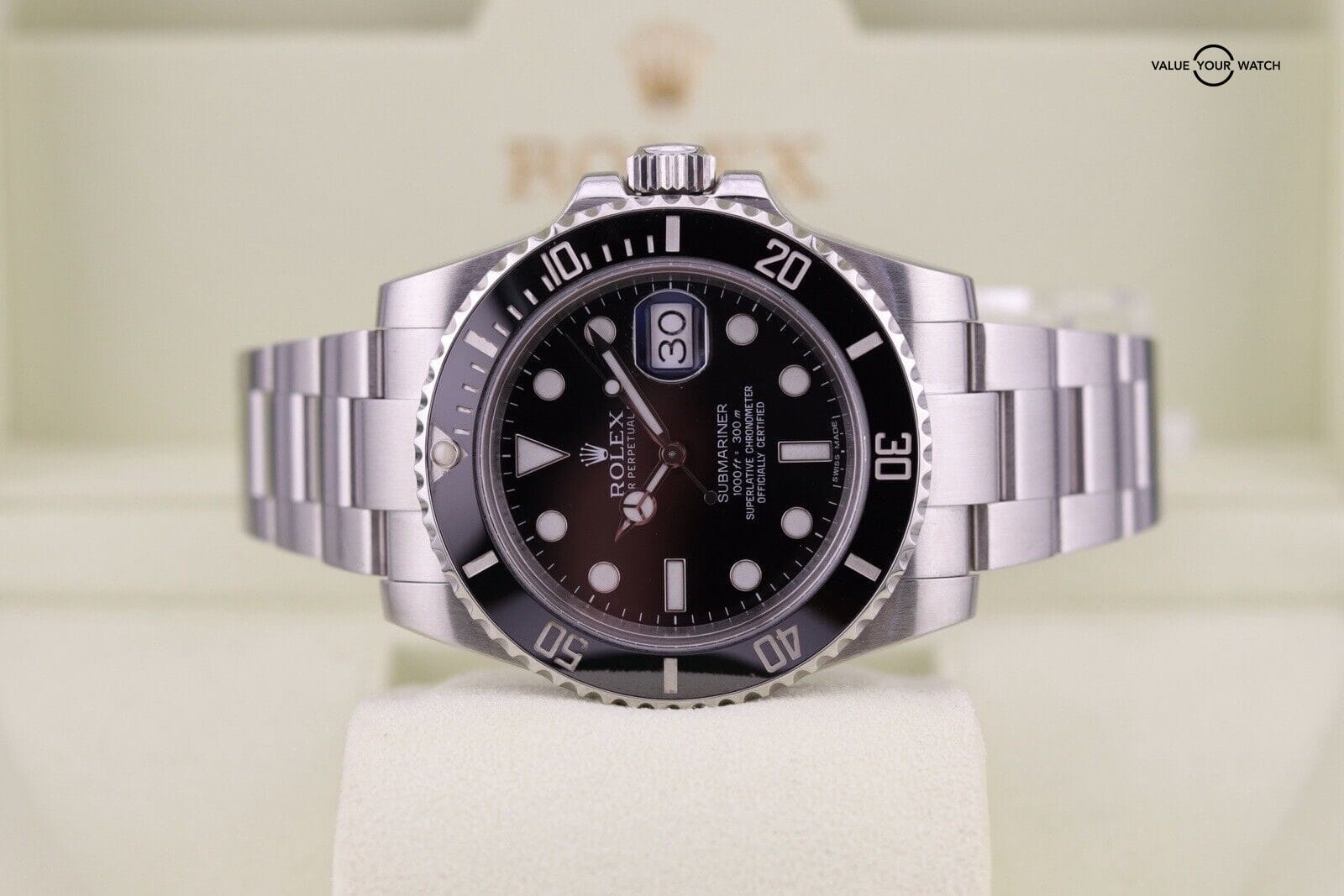 Rolex Submariner Date 116610LN 40mm Ceramic Bezel Mens Watch Box Papers