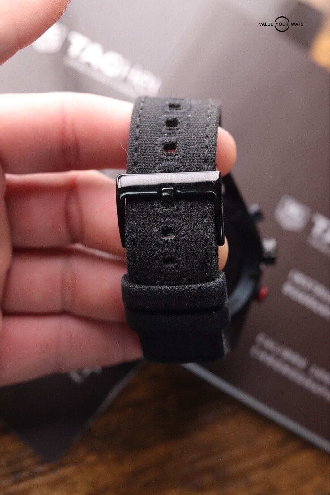 TAG HEUER CARRERA CAR2A80.FC6237 BLACK PVD TITANIUM AUTOMATIC CALIBRE 1887 WATCH - Image 10