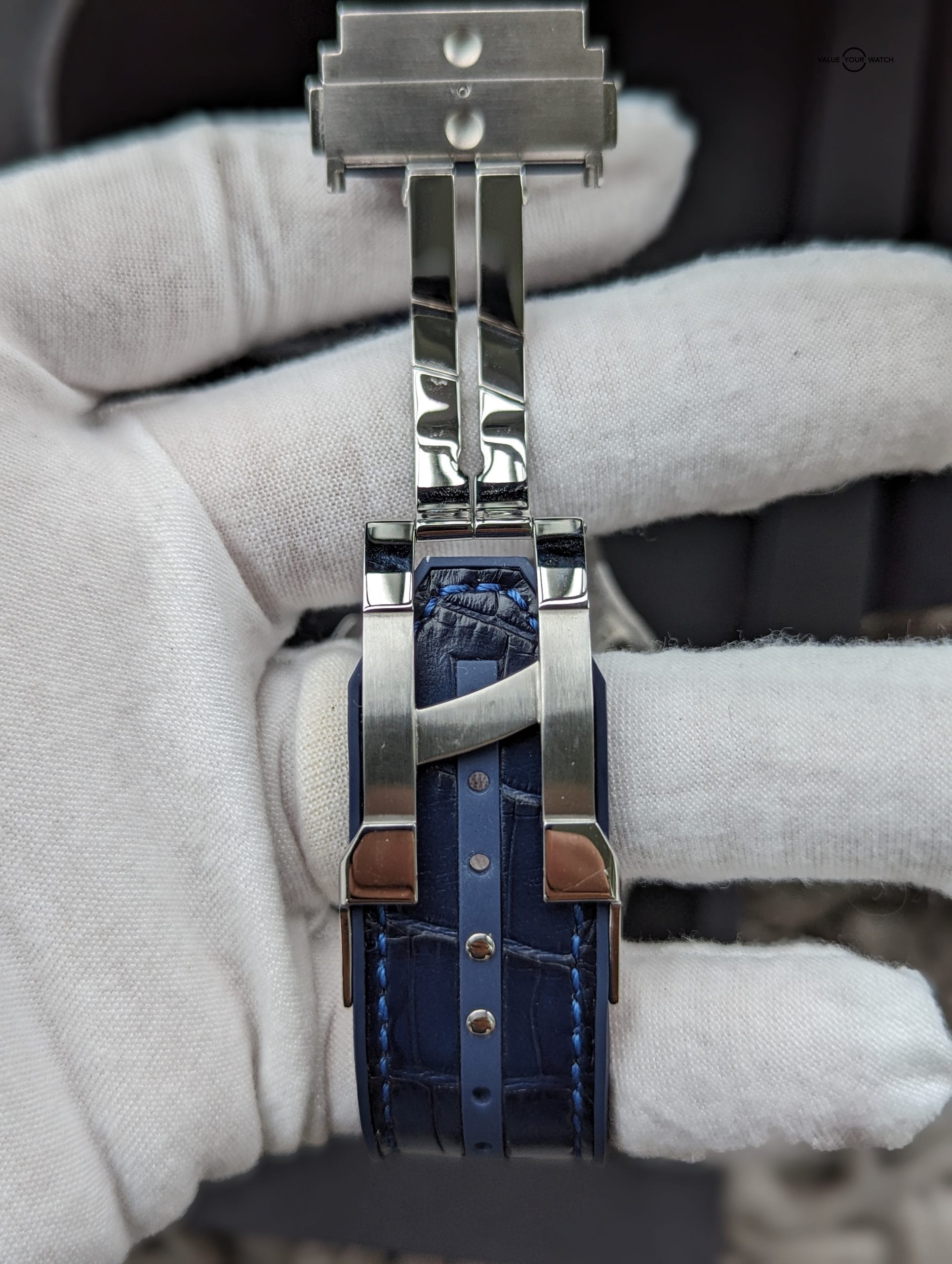 Hublot Big Bang Original Steel Blue 44mm MINT 301.SX.7170.LR w/Box+ Card - Image 14