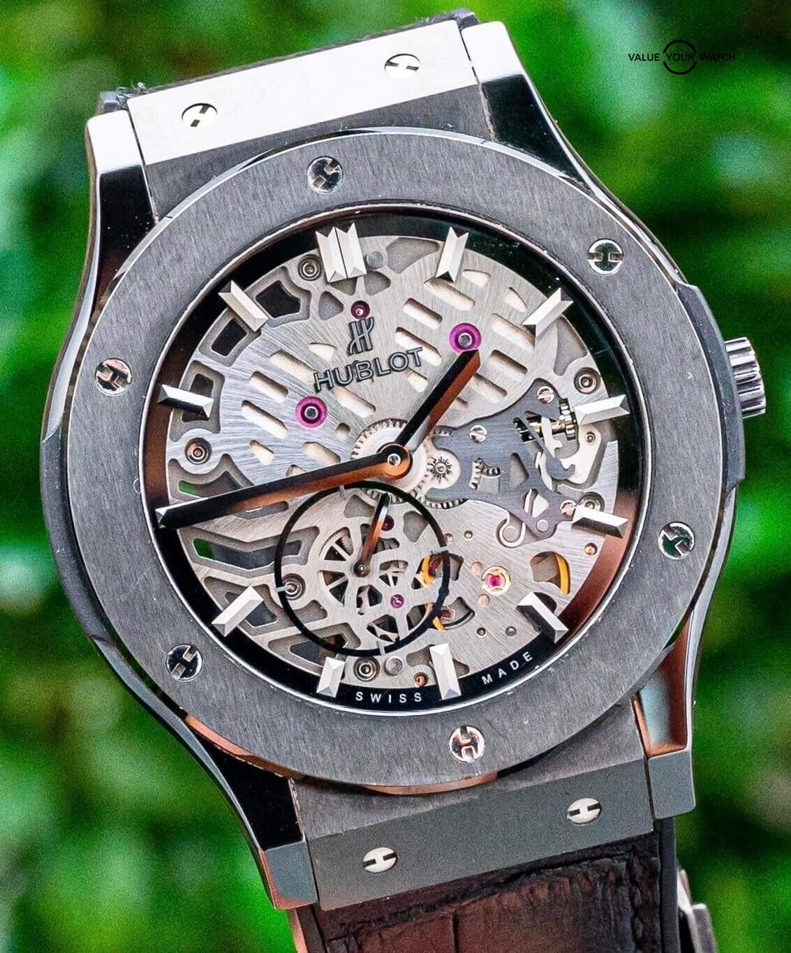 Hublot ultra outlet thin skeleton