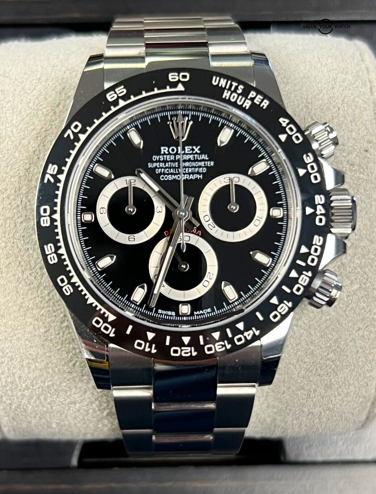 2020 Rolex Daytona 116500 Ceramic Black Dial 40mm BOXES/PAPERS! - Image 12