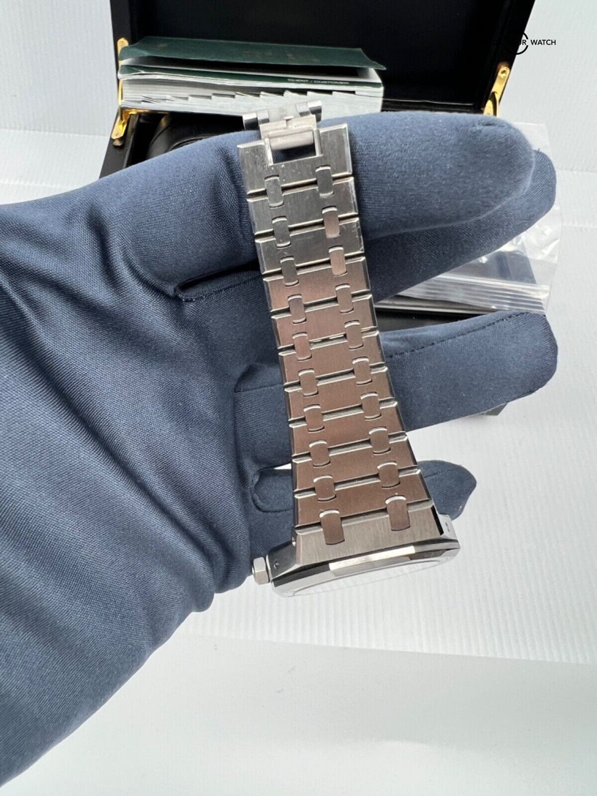 2016 Box Papers White Dial Audemars Piguet Royal Oak Perpetual Calendar 26574ST - Image 5