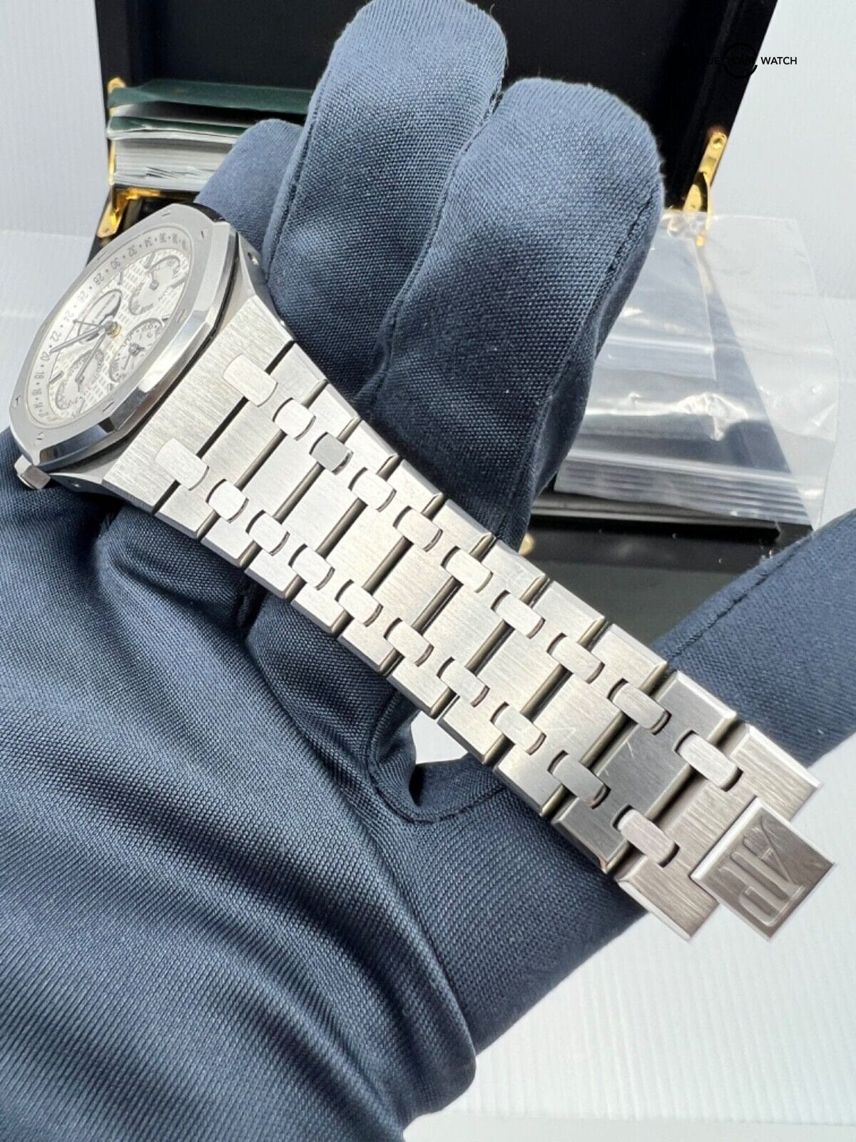 2016 Box Papers White Dial Audemars Piguet Royal Oak Perpetual Calendar 26574ST - Image 6