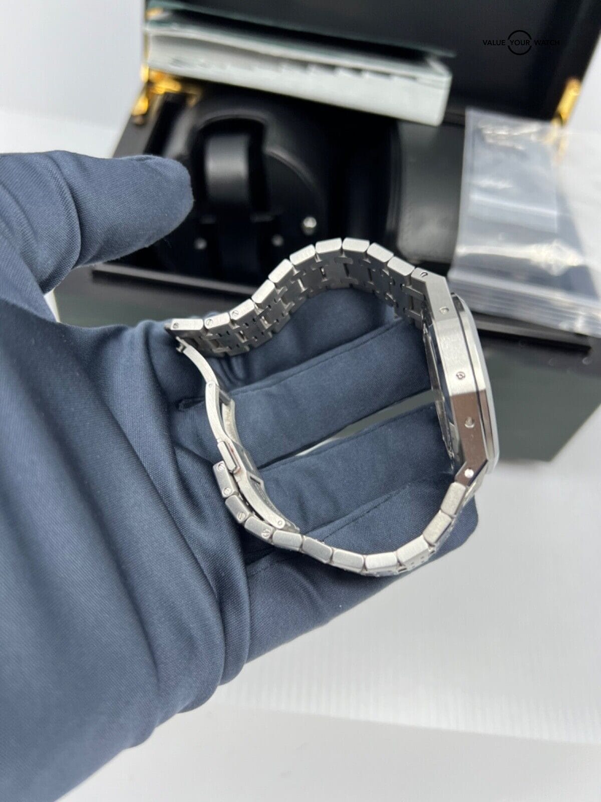 2016 Box Papers White Dial Audemars Piguet Royal Oak Perpetual Calendar 26574ST - Image 7