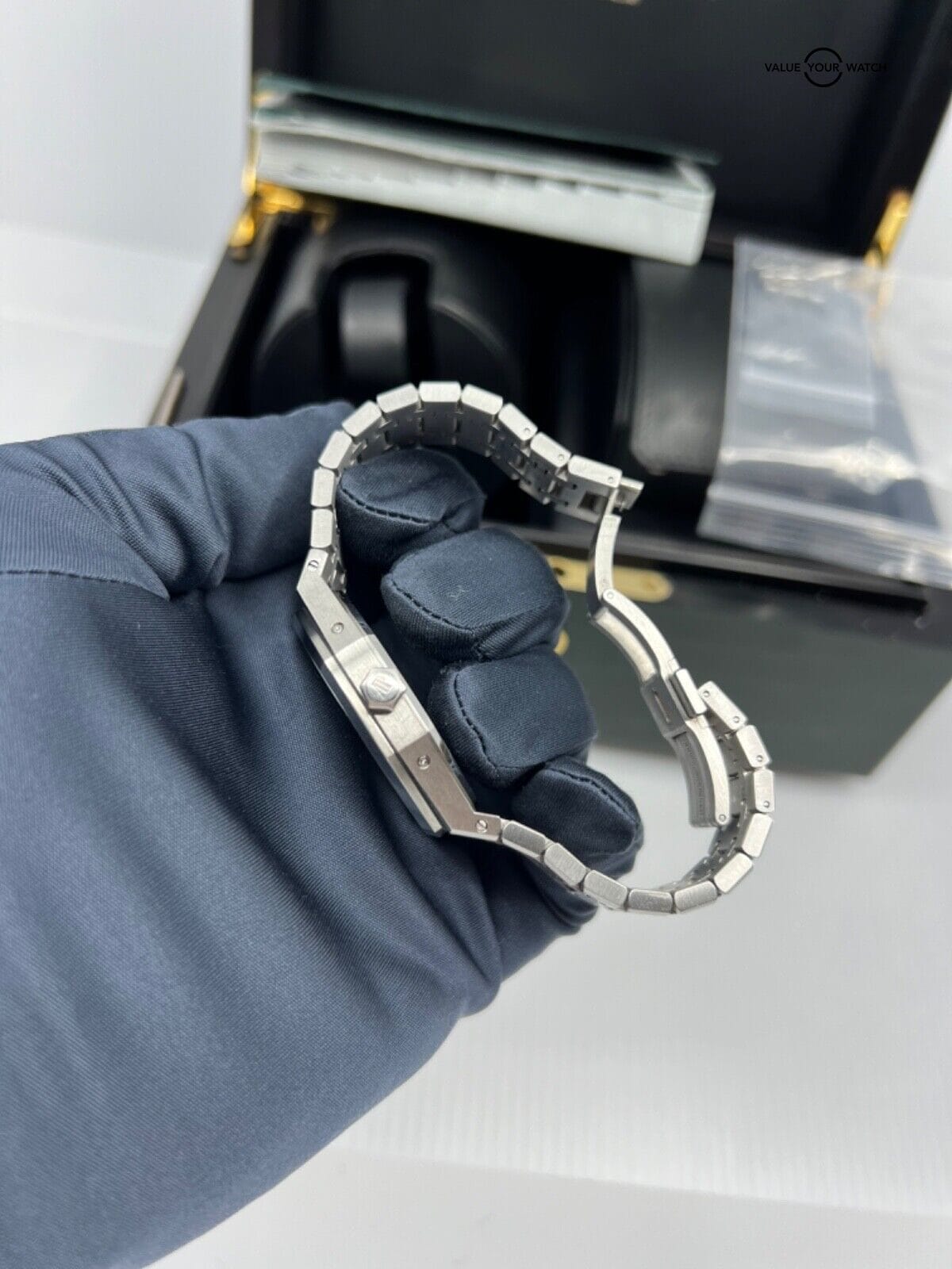 2016 Box Papers White Dial Audemars Piguet Royal Oak Perpetual Calendar 26574ST - Image 8