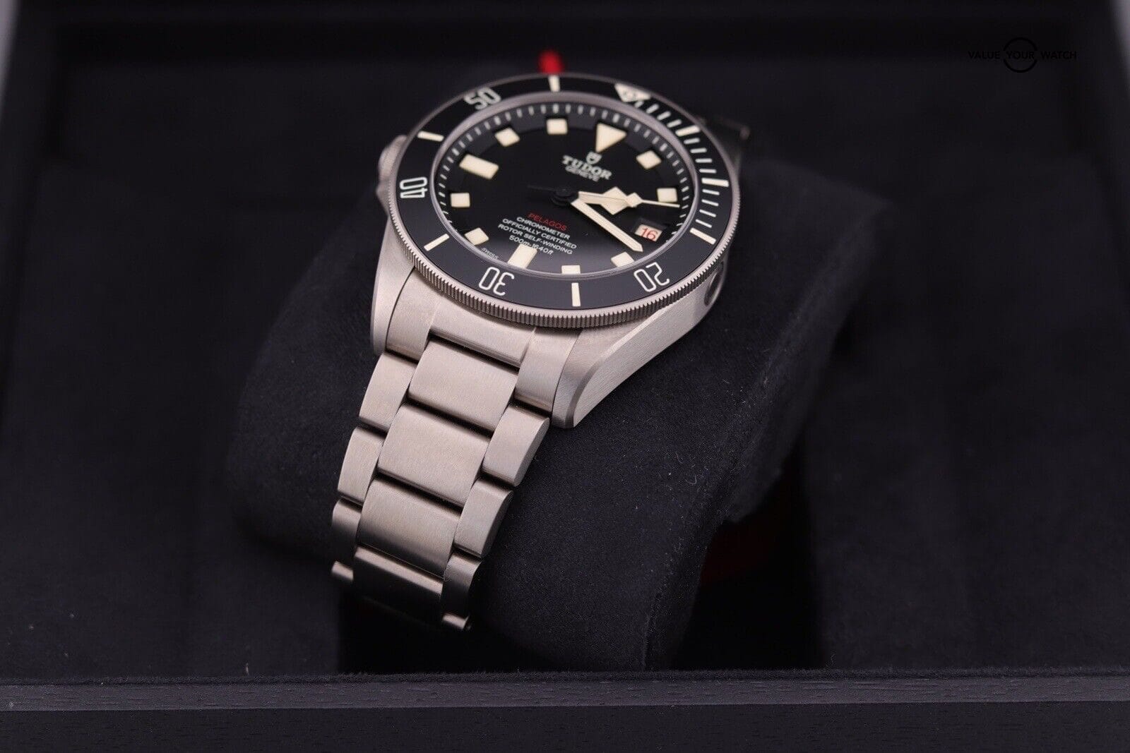 2023 TUDOR Pelagos LHD Men's Black Watch - 25610TNL Titanium Automatic Complete - Image 5