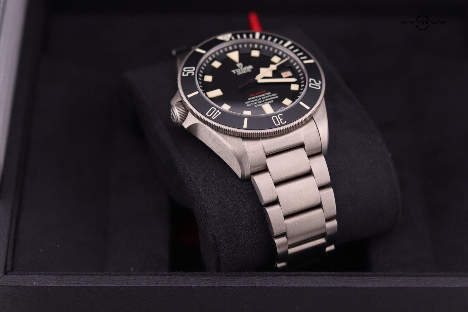 2023 TUDOR Pelagos LHD Men's Black Watch - 25610TNL Titanium Automatic Complete - Image 9