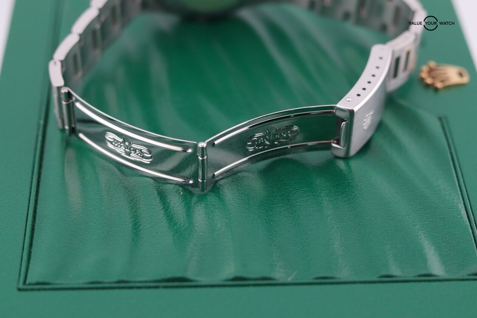 Rolex Precision 90s Air-King Ref 14000 Salmon Pink Dial Automatic 34mm Watch - Image 4