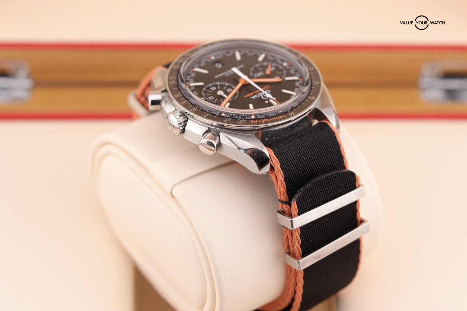 Omega Speedmaster Racing Chronograph 44mm Men’s Watch w/ B&P 329.32.44.51.01.001 - Image 4