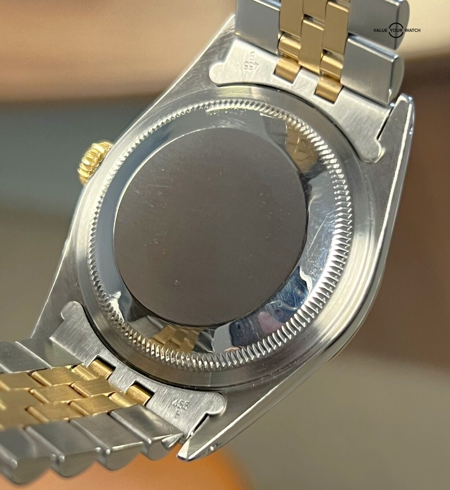 Rolex Datejust 36 16233 18K Yellow Gold & Stainless Steel Champagne Dial! - Image 3
