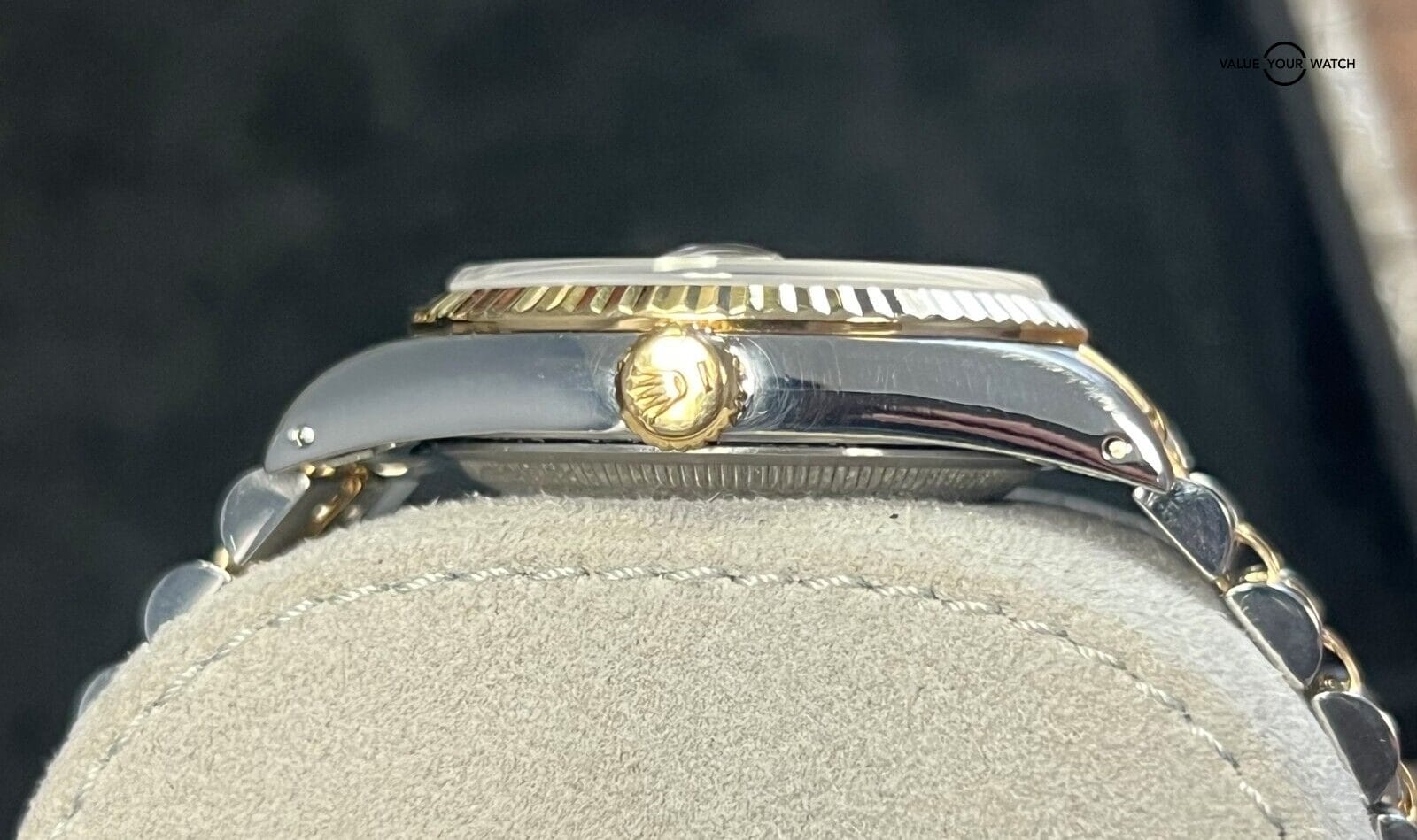 Rolex Datejust 36 16233 18K Yellow Gold & Stainless Steel Champagne Dial! - Image 5