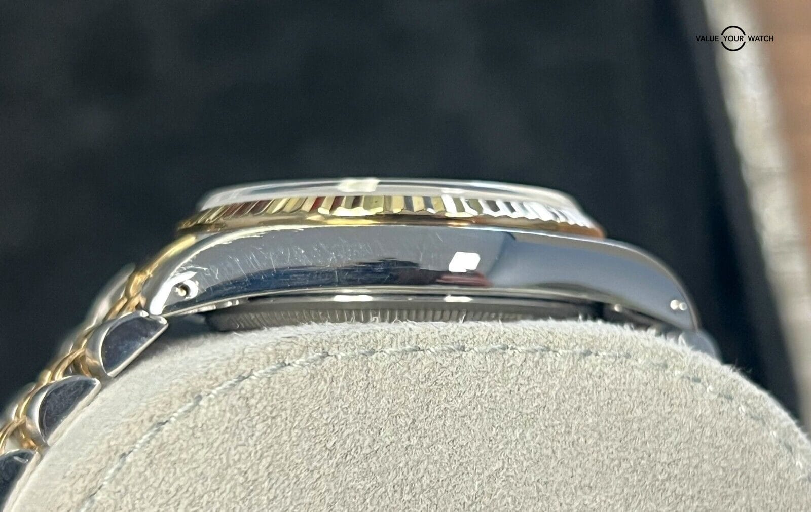 Rolex Datejust 36 16233 18K Yellow Gold & Stainless Steel Champagne Dial! - Image 6