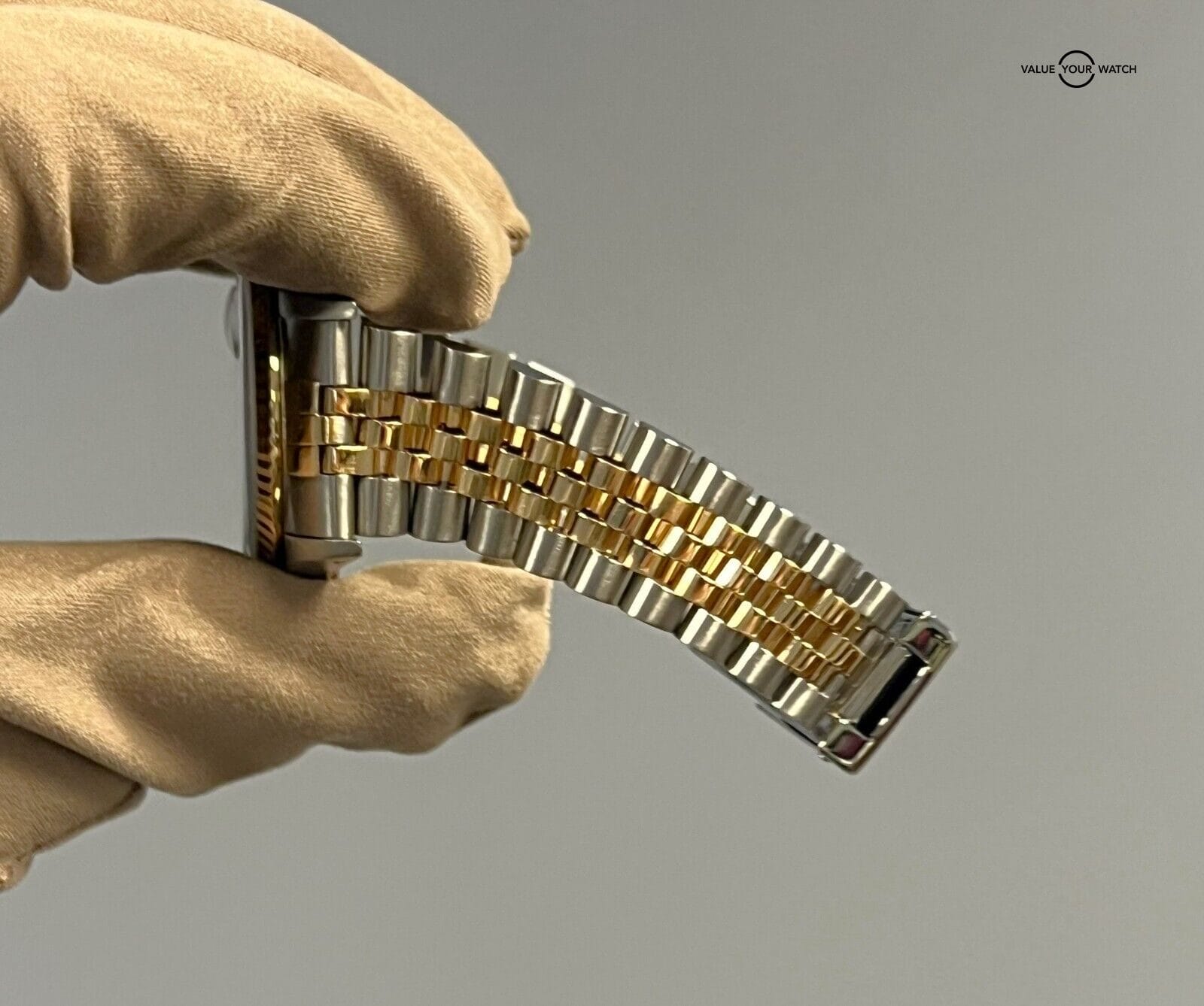 Rolex Datejust 36 16233 18K Yellow Gold & Stainless Steel Champagne Dial! - Image 7
