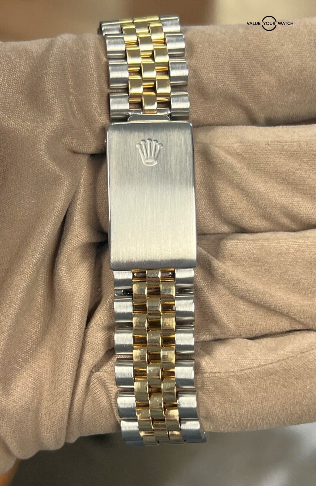 Rolex Datejust 36 16233 18K Yellow Gold & Stainless Steel Champagne Dial! - Image 9