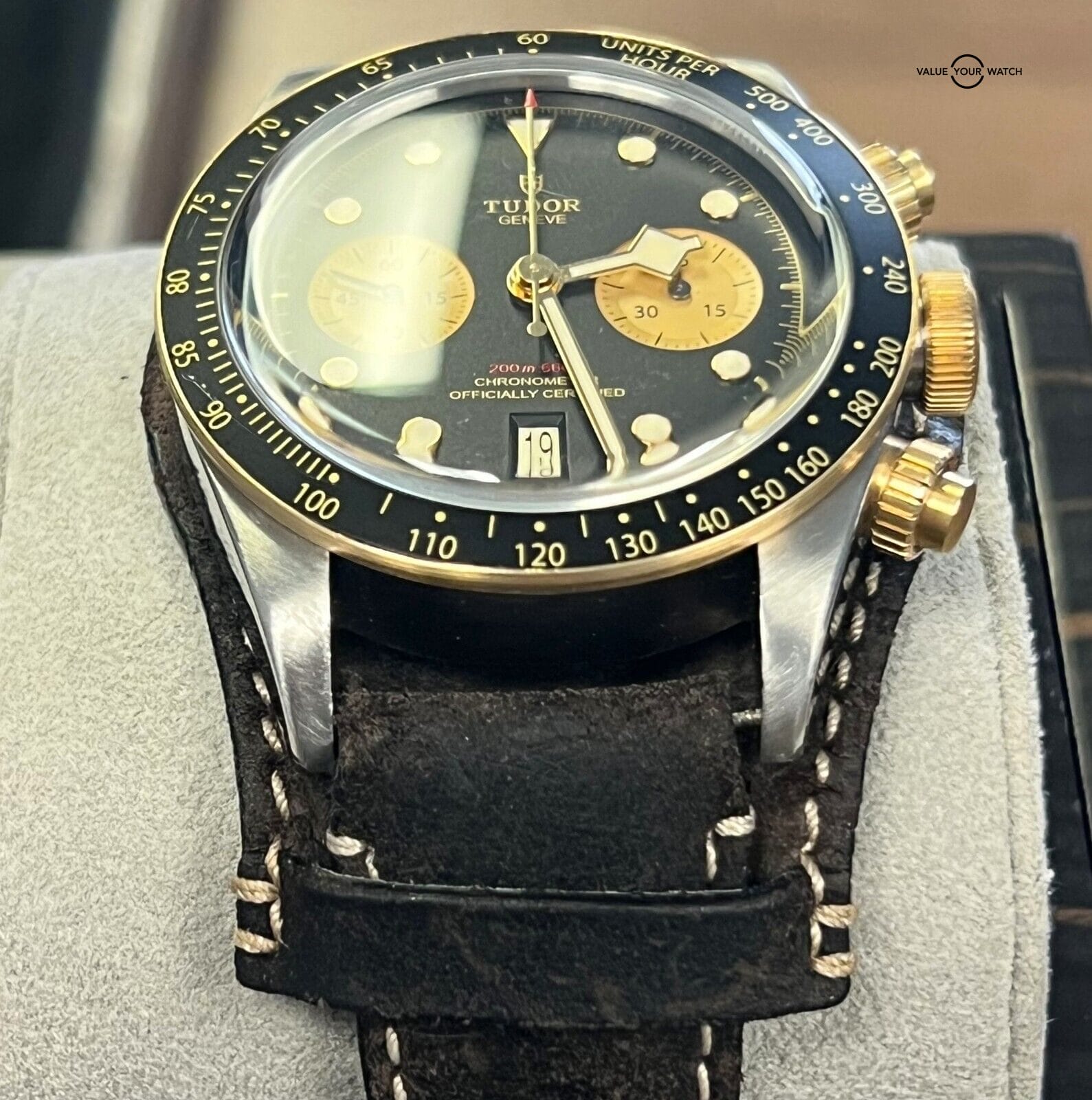 Tudor Black Bay Chrono S&G M79363N 41mm 18K Gold & Steel 2020 BOXES/PAPERS! - Image 11