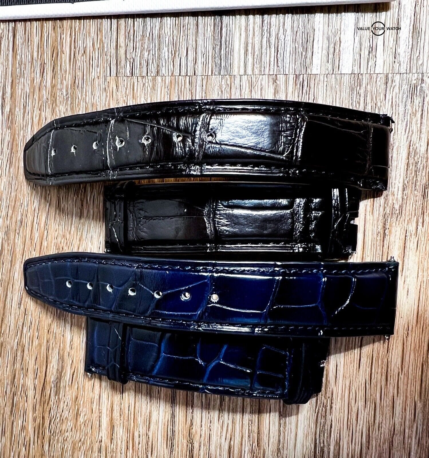 IWC Portuguese Chrono Automatic 41 mm Watch - Black Dial - IW371609 3 Straps! - Image 11