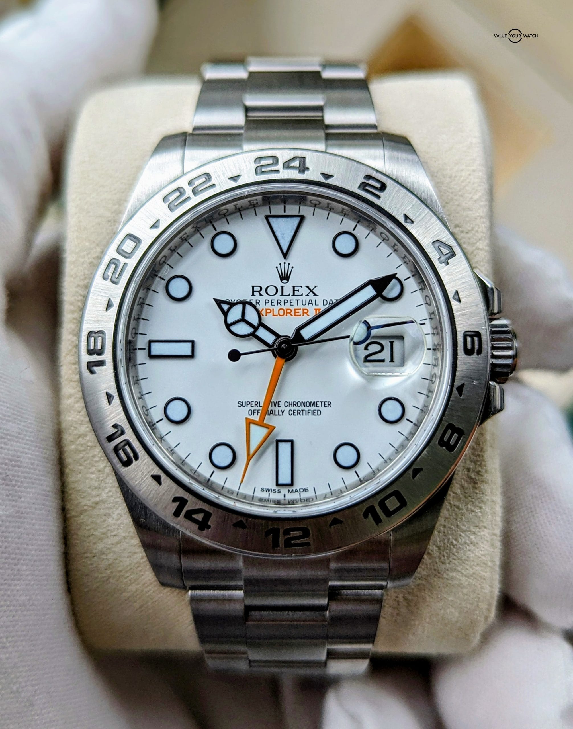 Rolex Explorer II Polar 216570 2016 Box + Papers