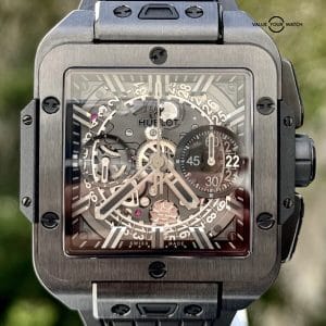Hublot Square Bang Unico “All Black” - Limited Edition Full Set w/ Warranty