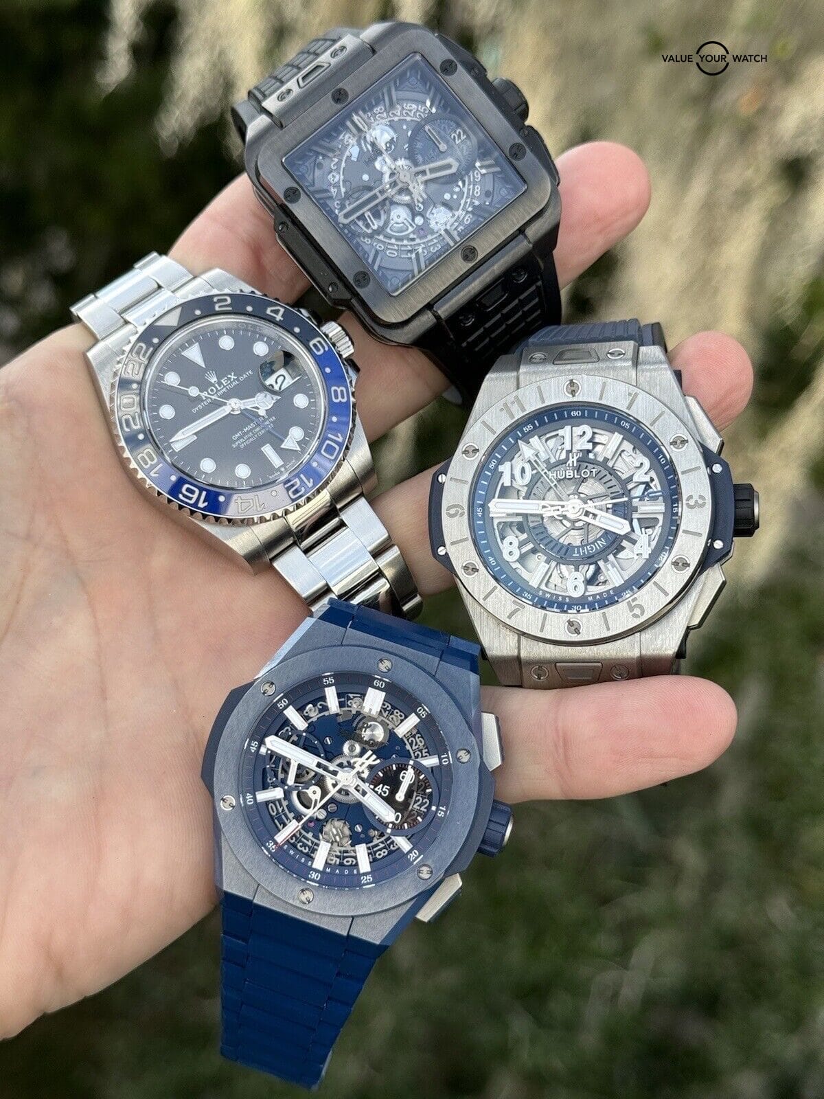 Hublot Big Bang Unico GMT Titanium Blue - 2022 Full set Under Warranty - Image 9