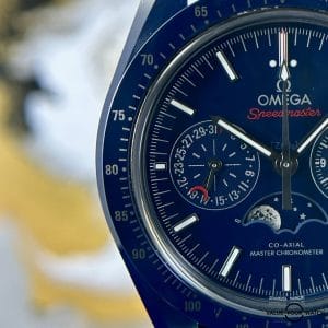 Omega Speedmaster Blue Side Of The Moon Moonphase Box/Papers 304.93.44.52.03.001