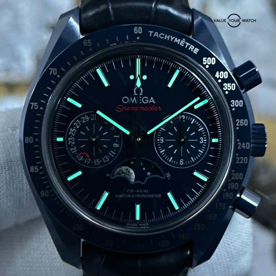 Omega Speedmaster Blue Side Of The Moon Moonphase Box/Papers 304.93.44.52.03.001 - Image 8