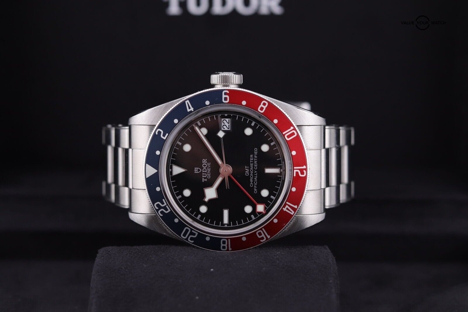 Tudor Black Bay GMT Pepsi 79830RB 41mm x 2023 Rolex Service Paperwork Full Set