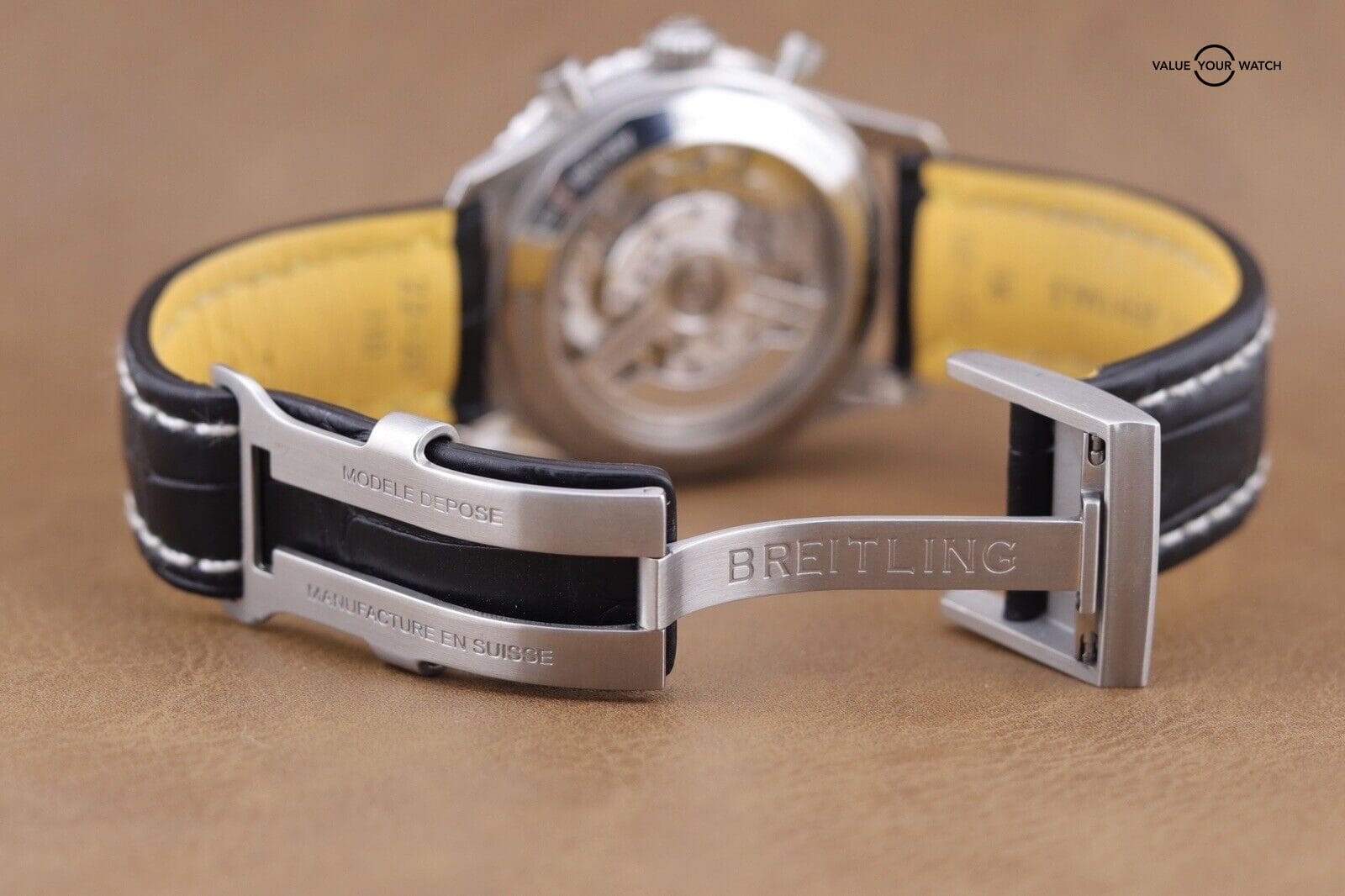 Breitling Navitimer Chronograph Silver Dial Stainless Steel Men's Wristwatch - Image 7