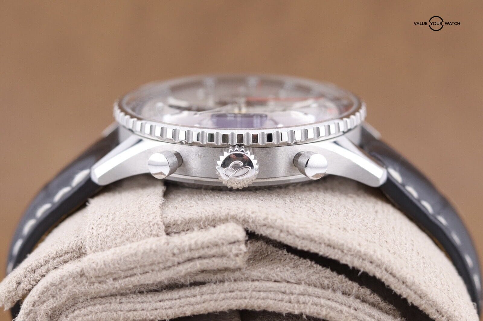 Breitling Navitimer Chronograph Silver Dial Stainless Steel Men's Wristwatch - Image 8