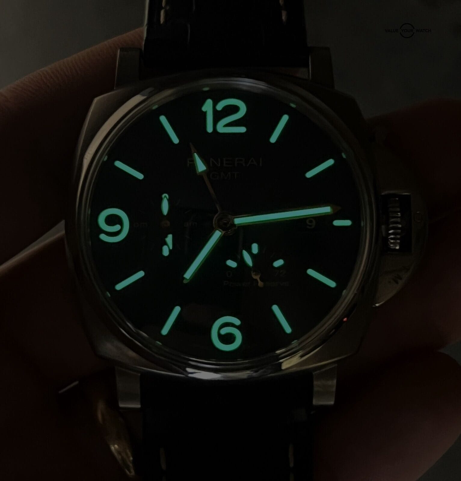 Panerai Luminor DUE GMT Titanium Blue Dial Automatic 2020 BOXES/PAPERS! - Image 3