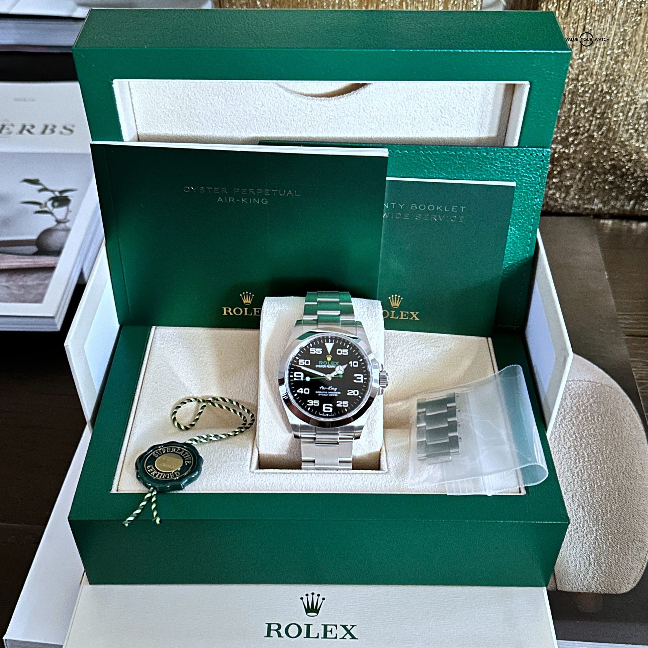 2022 Rolex Air-King 40mm Oystersteel 126900 - Image 12