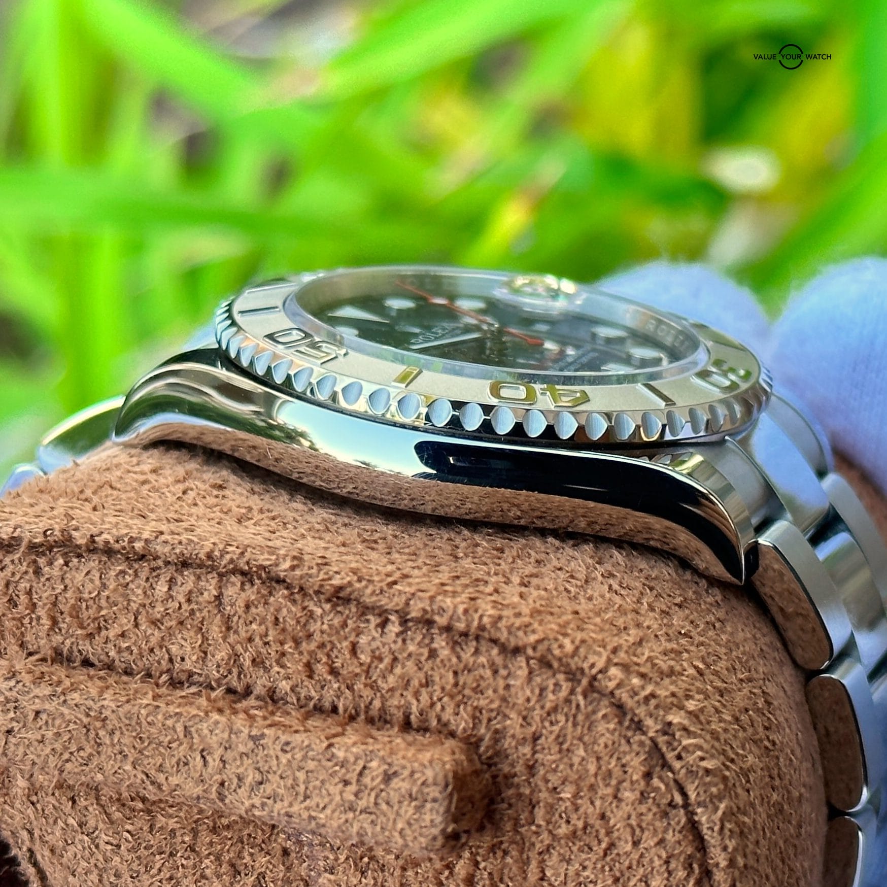 2023 Rolex Yacht-master 40 Blue Dial Oystersteel & Platinum Full Set 126622 - Image 5