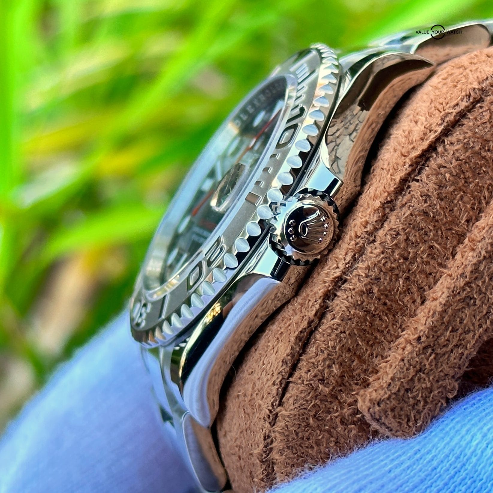 2023 Rolex Yacht-master 40 Blue Dial Oystersteel & Platinum Full Set 126622 - Image 6