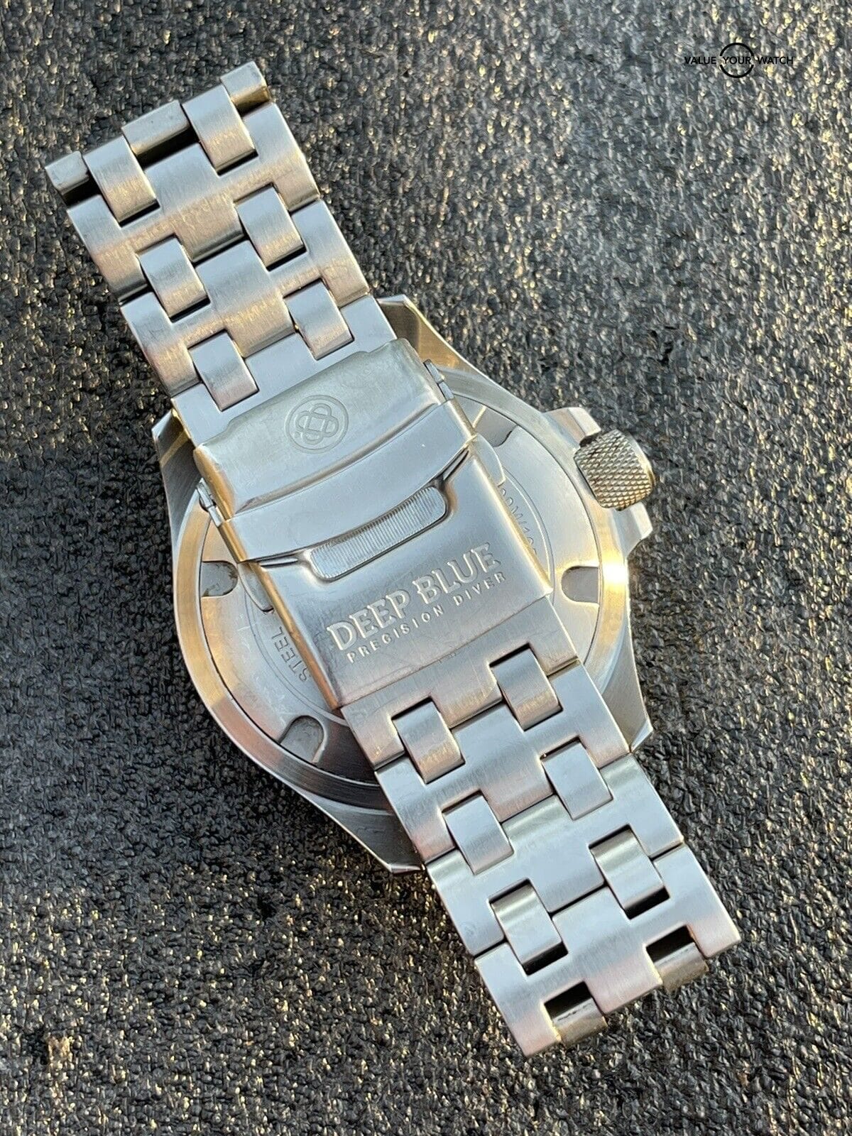 Deep Blue Daynight Pro Diver Automatic T 100 Flat Tube Watch Discontinued Model - Image 7