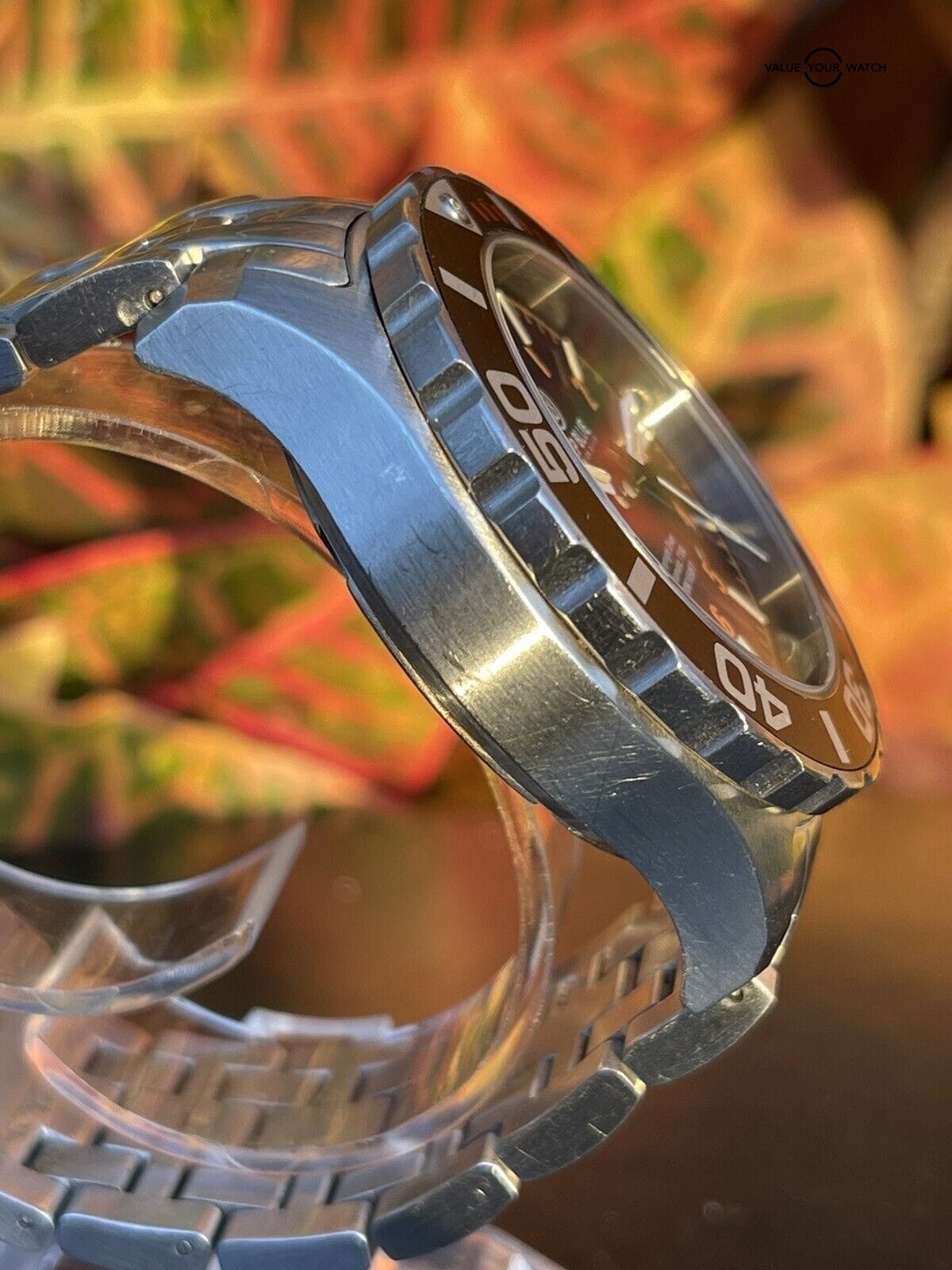 Deep Blue Daynight Pro Diver Automatic T 100 Flat Tube Watch Discontinued Model - Image 10