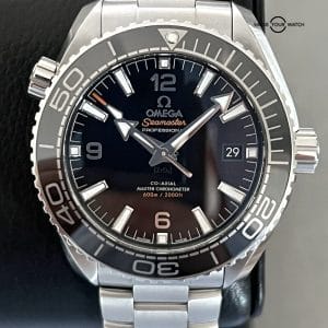 Omega Seamaster Planet Ocean 600m Mens Watch 215.33.44.21.01.001 W/OEM Bracelet