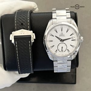Omega Seamaster Aqua Terra 150M 41mm 220.10.41.21.02.002 W/ Extra Oem Strap