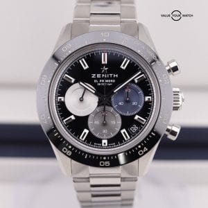 Zenith El Primero Chronomaster Sport $11K MSRP Box Papers 03.3100.3600/21.M3100