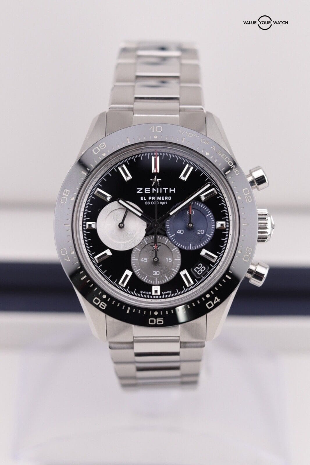 Zenith El Primero Chronomaster Sport $11K MSRP Box Papers 03.3100.3600/21.M3100