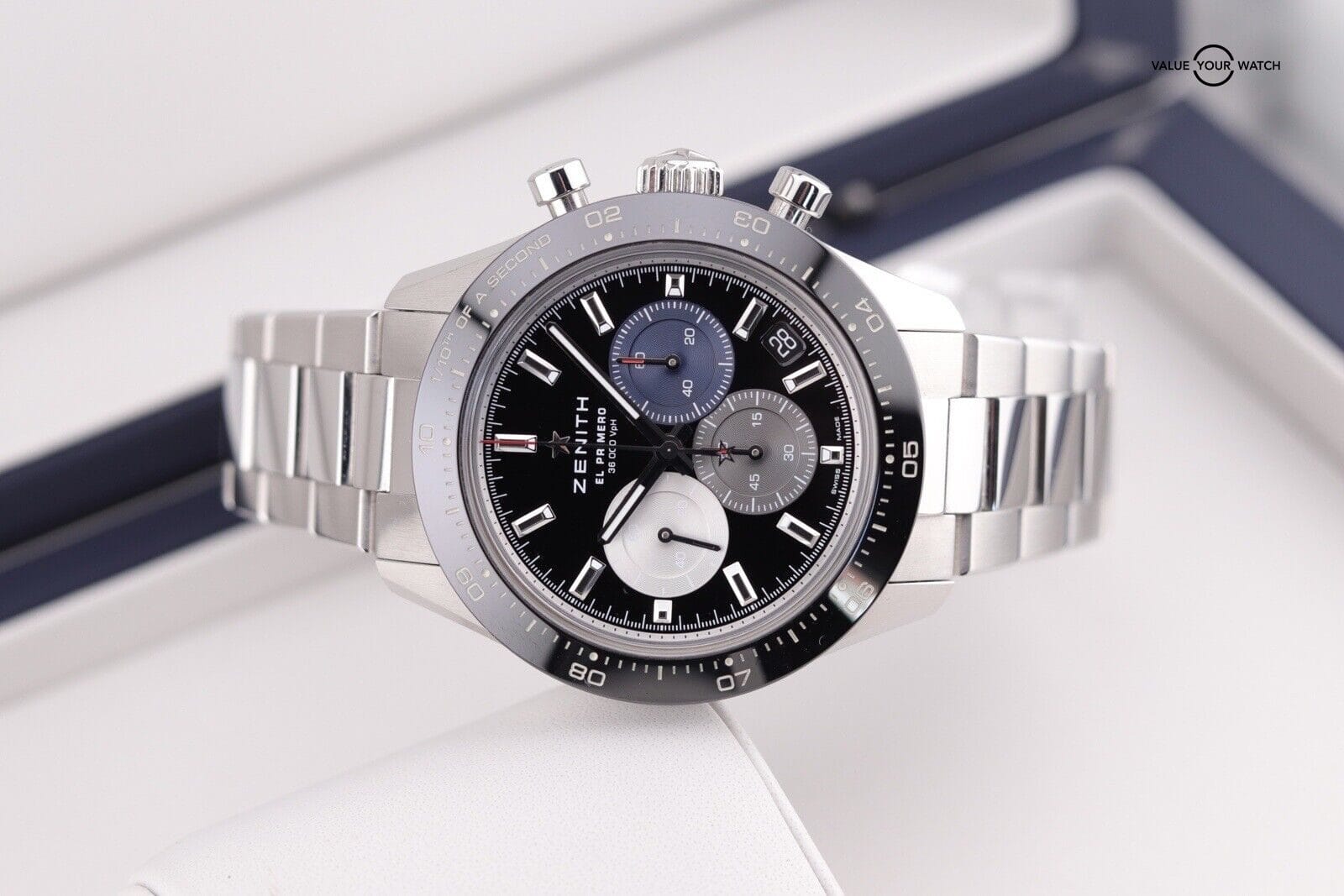 Zenith El Primero Chronomaster Sport $11K MSRP Box Papers 03.3100.3600/21.M3100 - Image 8