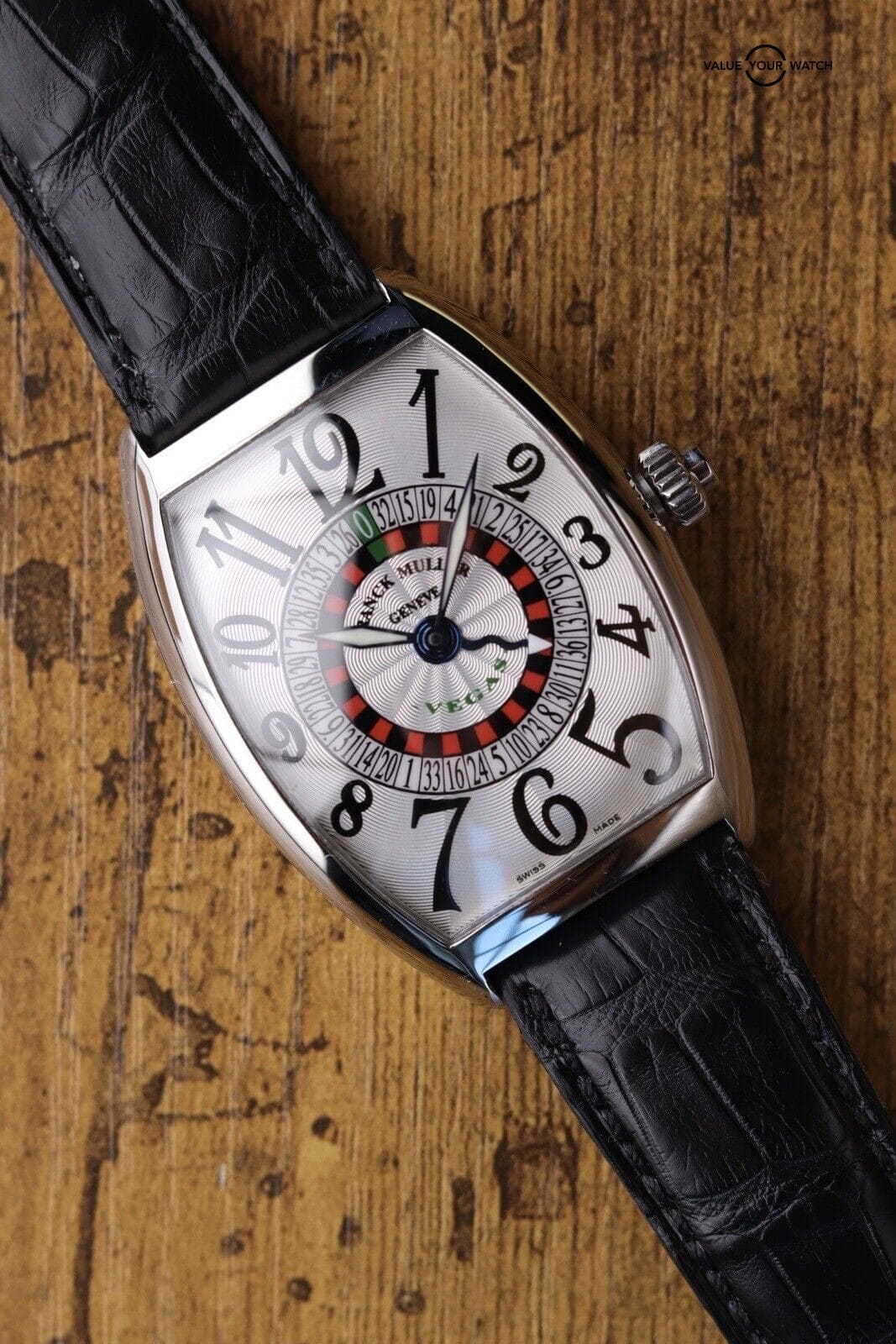 Franck Muller Cintree Curvex Vegas SS FUNCTIONING Roulette Dial