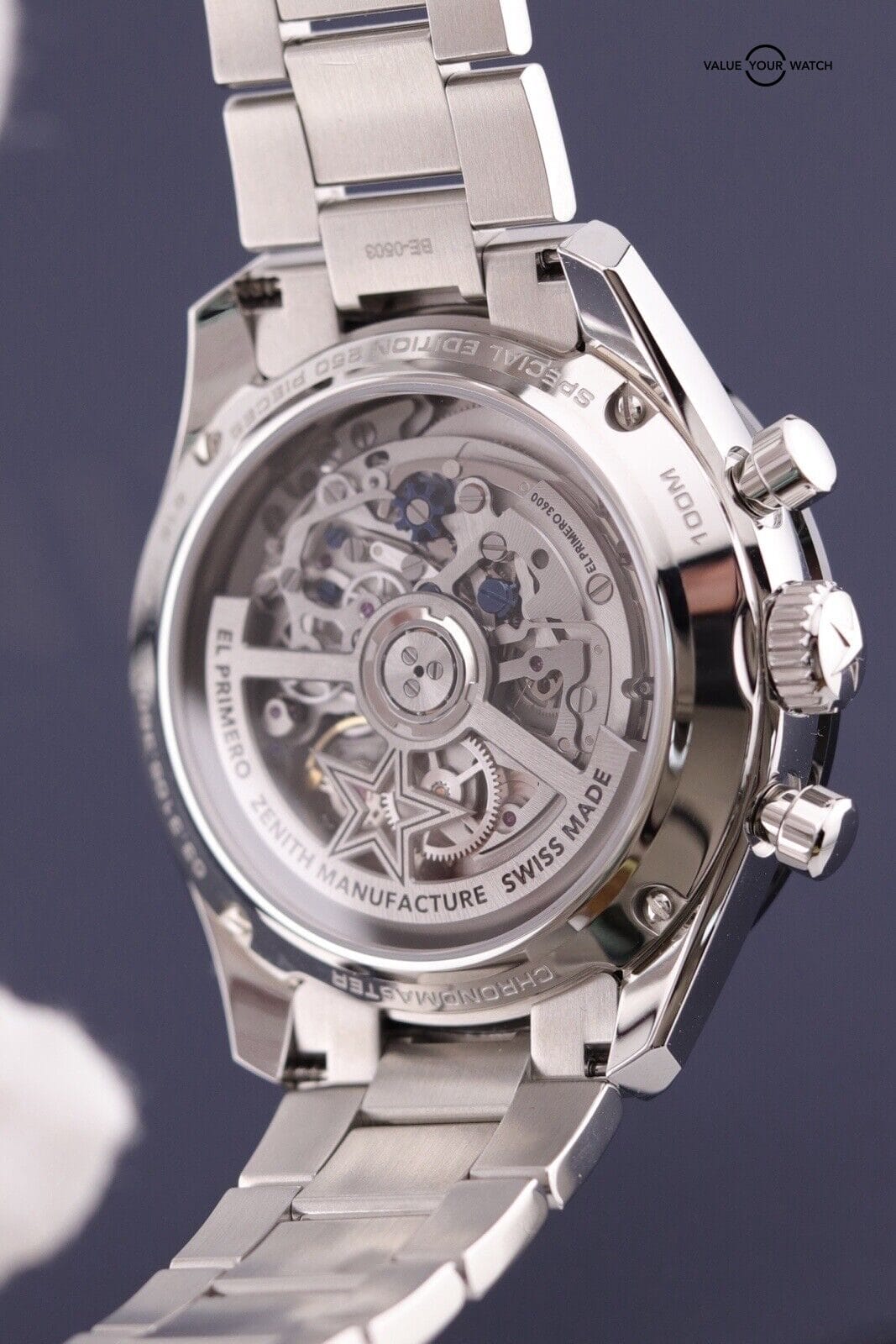 ZENITH Chronomaster Sport YOSHIDA LIMITED EDITION 03.3105.3600 COMPLETE SET - Image 8