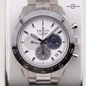 Zenith Chronomaster Sport White Auto Steel Mens Watch 03.3100.3600/69.M3100