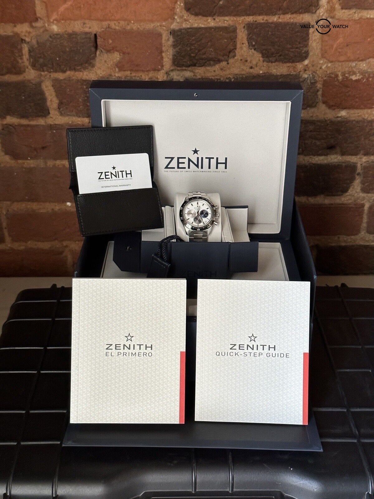 Zenith Chronomaster Sport White Auto Steel Mens Watch 03.3100.3600/69.M3100 - Image 4