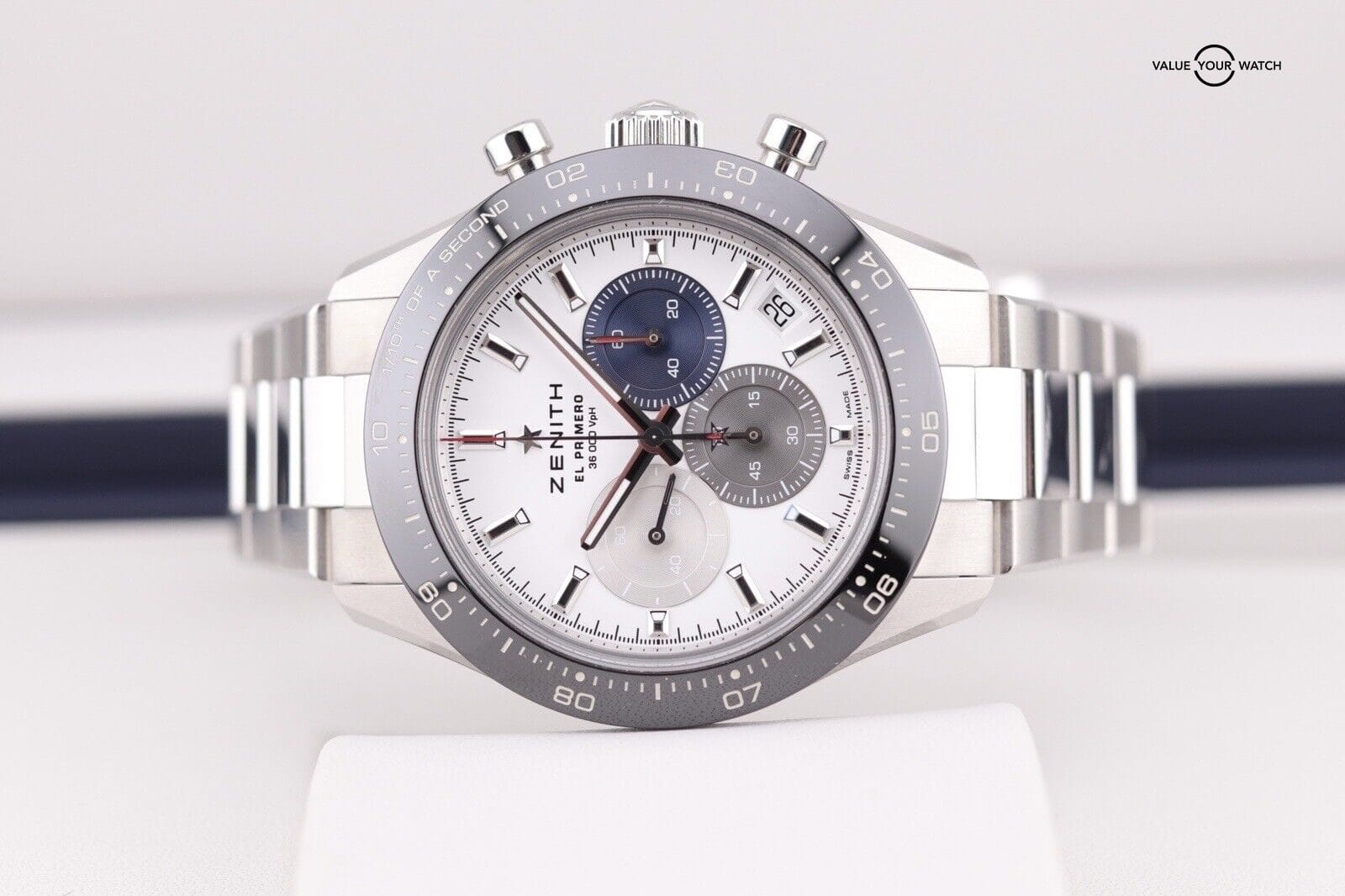 Zenith Chronomaster Sport White Auto Steel Mens Watch 03.3100.3600/69.M3100 - Image 11