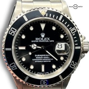 SERVICED 1994 Rolex Submariner Date 16610 “Flat 4”