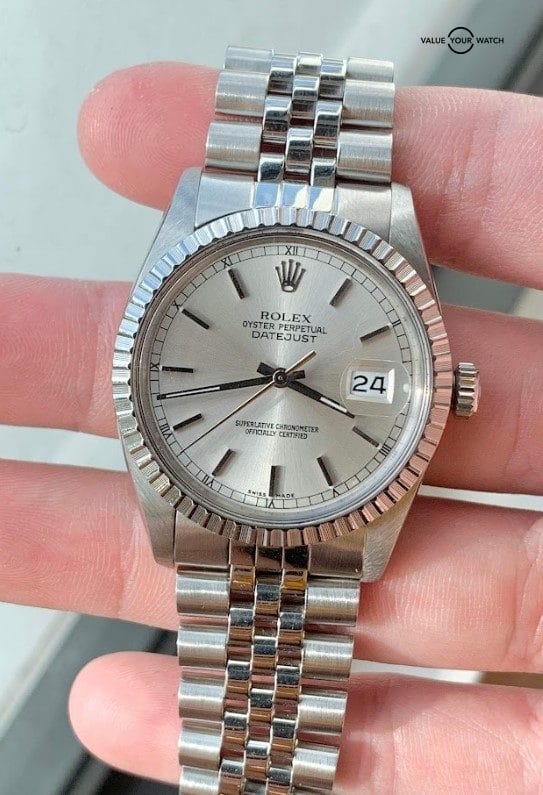 1984 Rolex SS Datejust 16030 RSC Serviced
