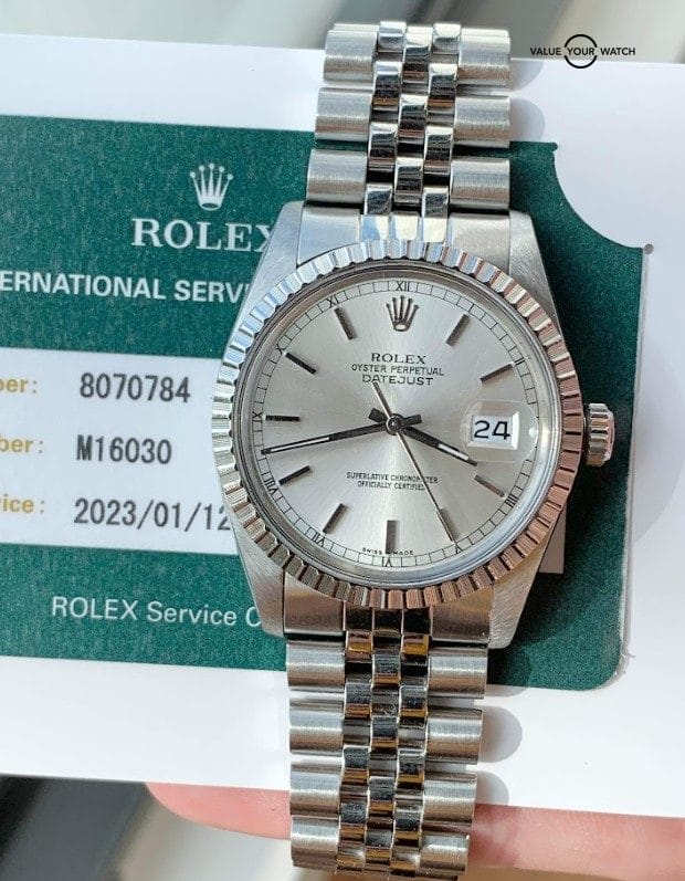 1984 Rolex SS Datejust 16030 RSC Serviced - Image 2