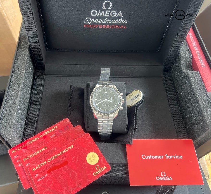 BNIB 2023 Omega Speedmaster Professional Sapphire Full Set - Image 2