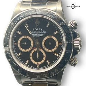1996 Rolex Daytona 16520 “Patrizzi” dial. Ultra rare investment piece